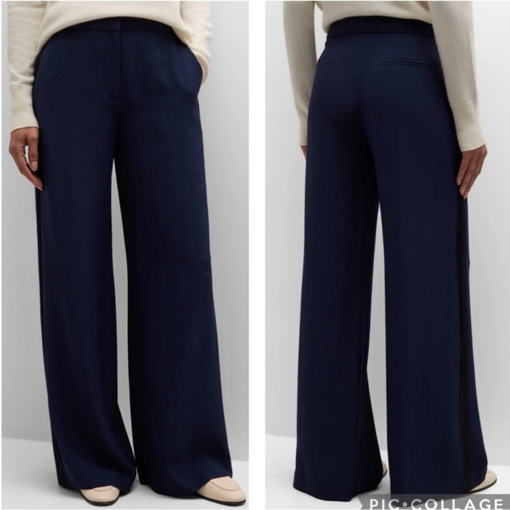 La Ligne Navy Wide-Leg Pants - NWT